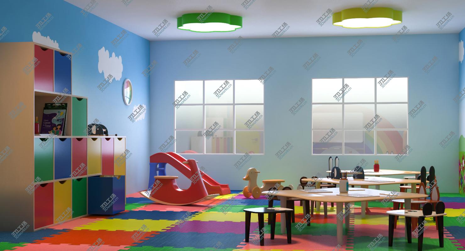 images/goods_img/202105073/3D Nursery Classroom Low Poly 3D Model/5.jpg